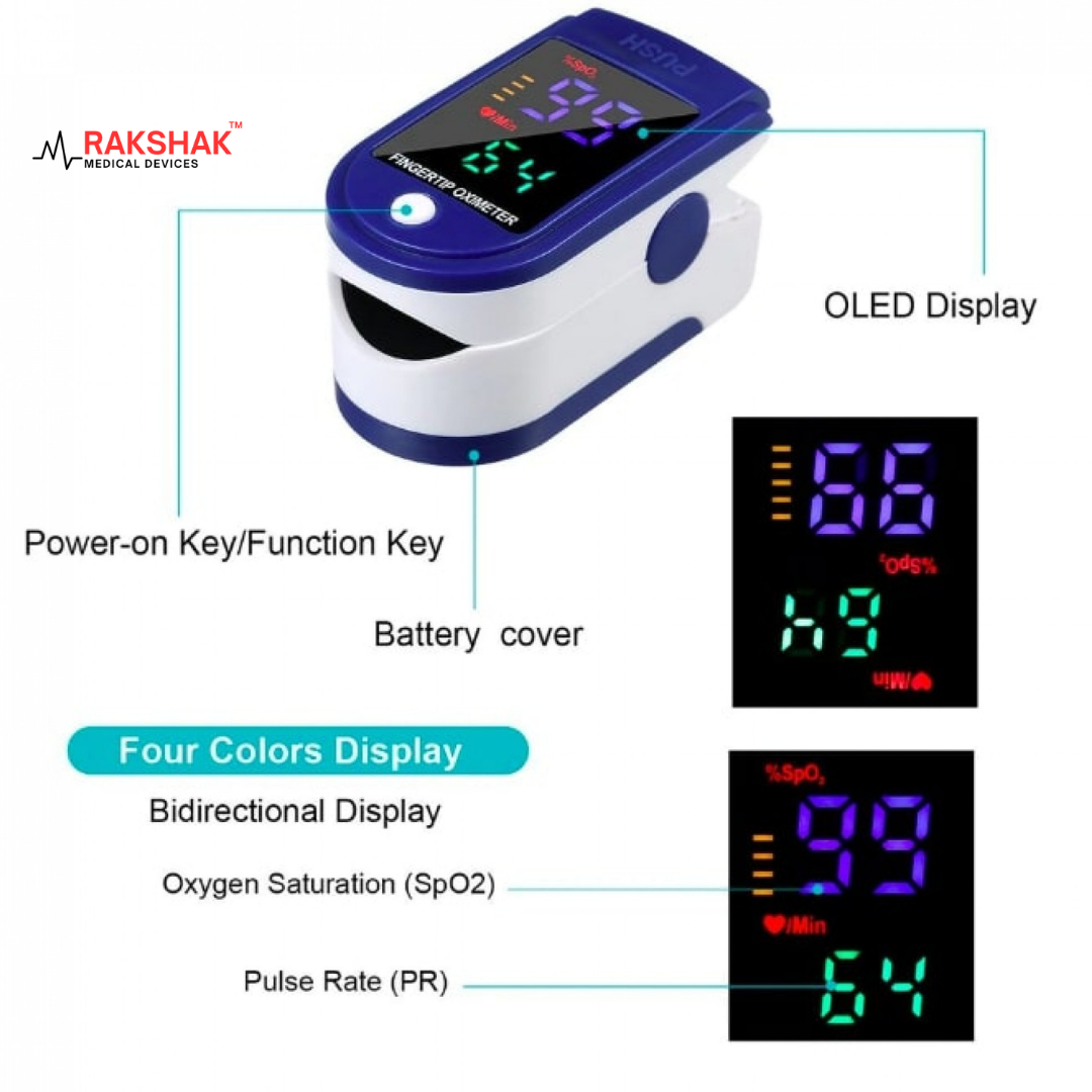 Finger tip Pulse oximeter | Model No LK76