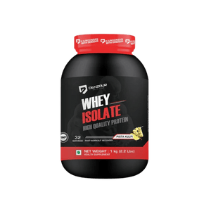 Denzour Nutrition Whey Isolate Protein Powder, 1Kg