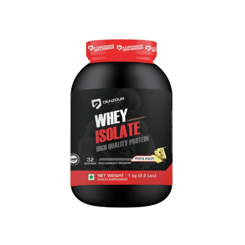 Denzour Nutrition Whey Isolate Protein Powder, 1Kg