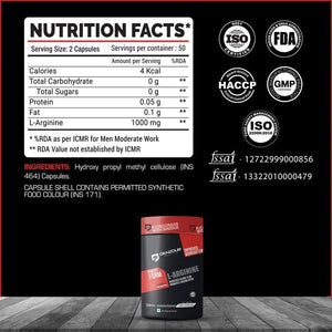 Denzour L-Arginine - 100 Capsules