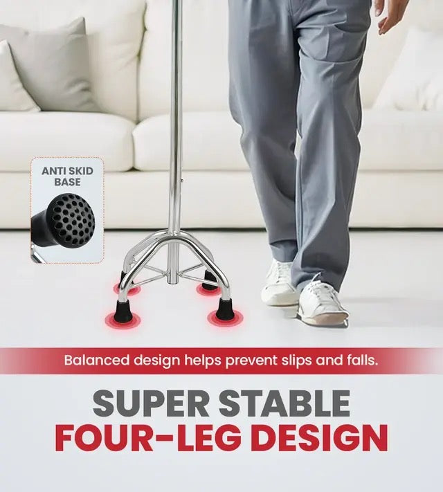 Quadbase Flex Walking Stick