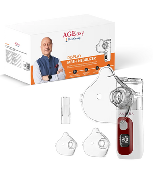 Portable Mesh Nebulizer With Display