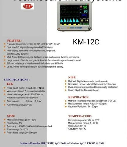 Multipara monitor KM12C1